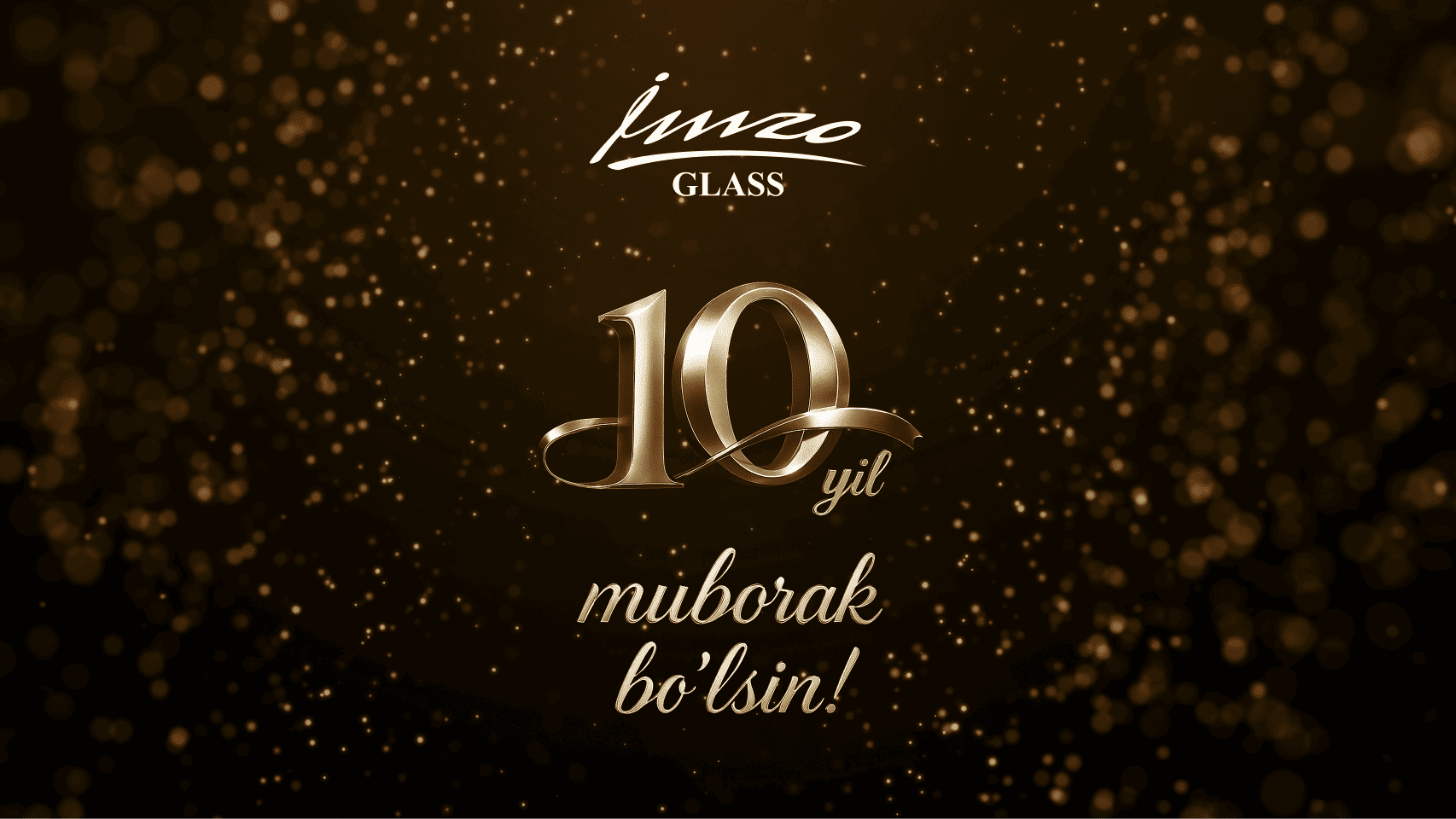 С 10-летием, Imzo Glass!